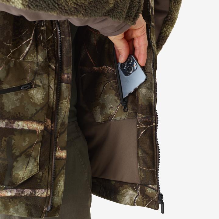 Actual product image Solognac Hunting jacket 900 Treemetic warm low noise (L)