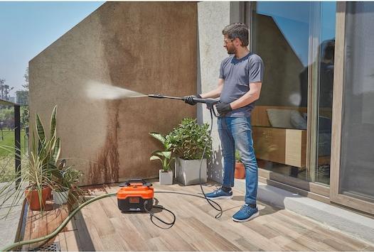 Produktbild Black & Decker BD UNTERLEGSCHEIBE 1300W BEPW1300H 110bar (Netzbetrieb)