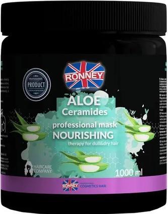 Ronney Ronneyaloe Ceramides Professional Mask Nährende Therapie für stumpfes, trockenes Haar - 1000ml (1000 ml)