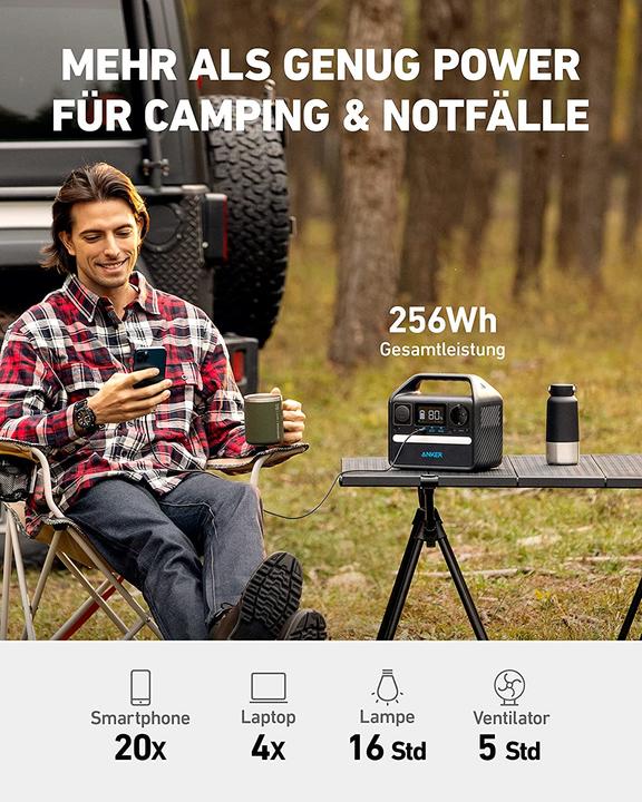 Image du produit Anker 521 PowerHouse (256 Wh, 4.34 kg)
