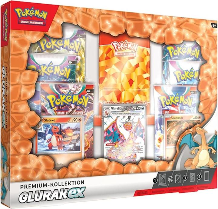 Image du produit Pokémon PKM: Glurak EX - Premium Kollektion (Allemand, Coffret & Collection)