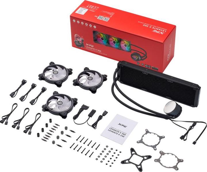 Actual product image Adata XPG water cooling XPG LEVANTE X 360