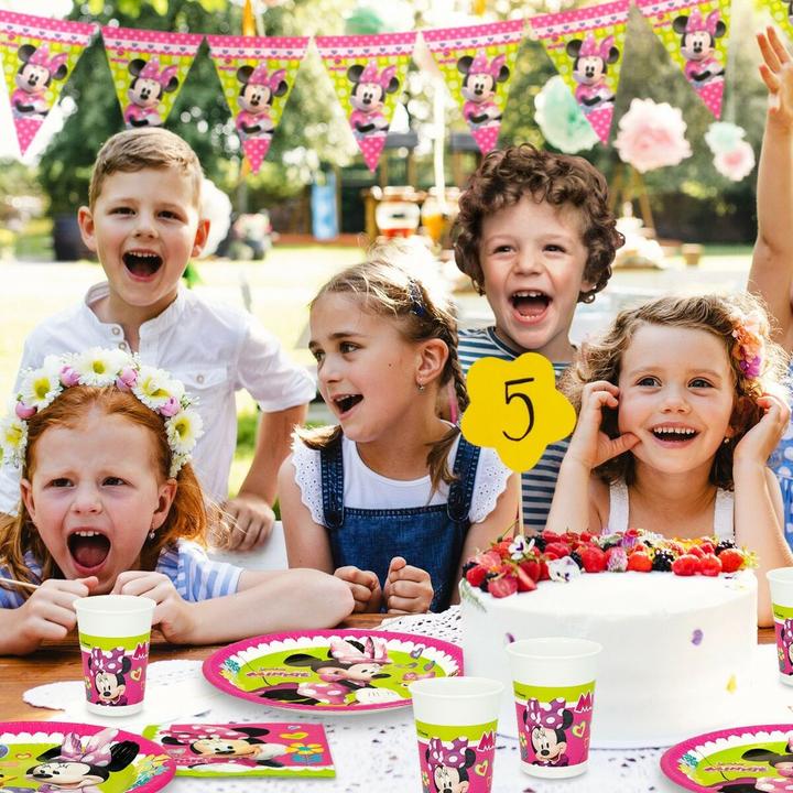 Actual product image Minnie Mouse Set Partyartikel 66 Stücke
