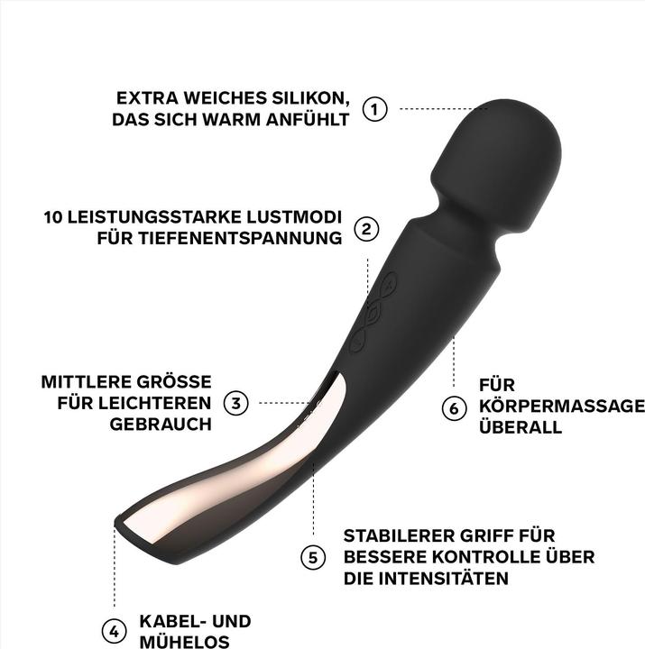 Actual product image LELO Smart Wand 2 Medium