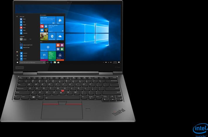 Actual product image Lenovo ThinkPad X1 Yoga - 20QF00AYGE (14", Intel Core i5-8265U, 16 GB, 512 GB, DE)