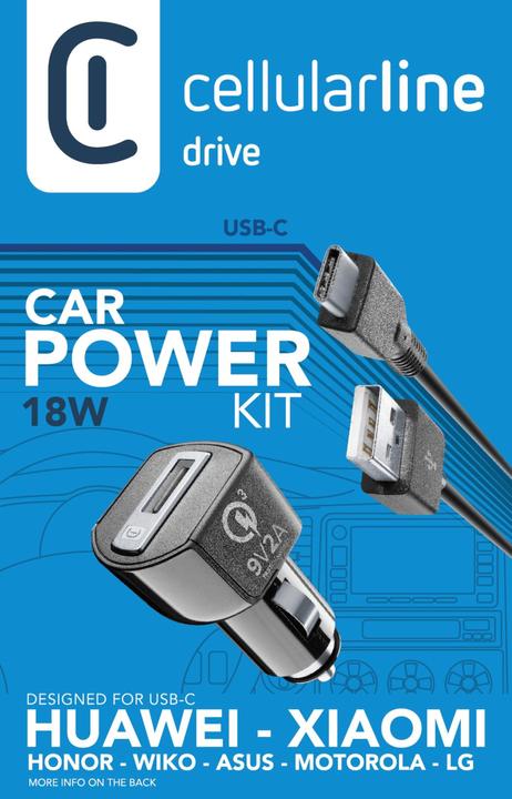 Image du produit Cellularline Chargeur de voiture
