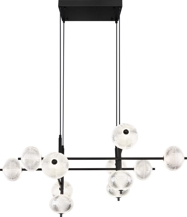 Immagine prodotto Globo Lampada A Sospensione In Metallo Nero Opaco, 1xled
