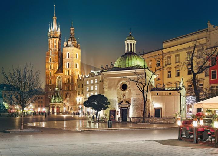 Immagine prodotto Cherry Pazzi Puzzle Piazza del Mercato Reale di Cracovia, Polonia 1000 pezzi (1000 pezzi)