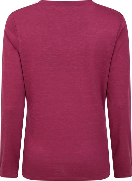 Actual product image Mountain Warehouse Womens/Ladies Agra Slub Long-Sleeved Top (44)