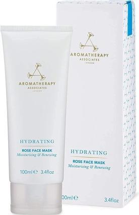 Aromatherapy Associates Hydrating Rose Face Mask with Aloe Vera, Sodium Hyaluronate and Rose Water 100ml (100 ml)