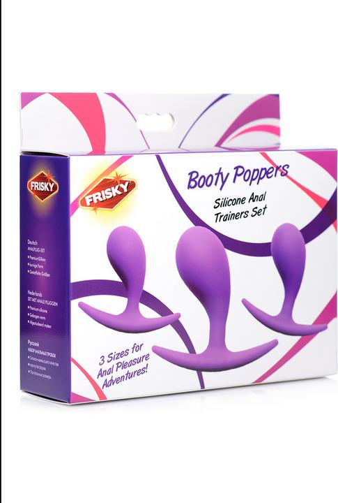 Produktbild Shots Booty Poppers Silicone Anal Trainer Set
