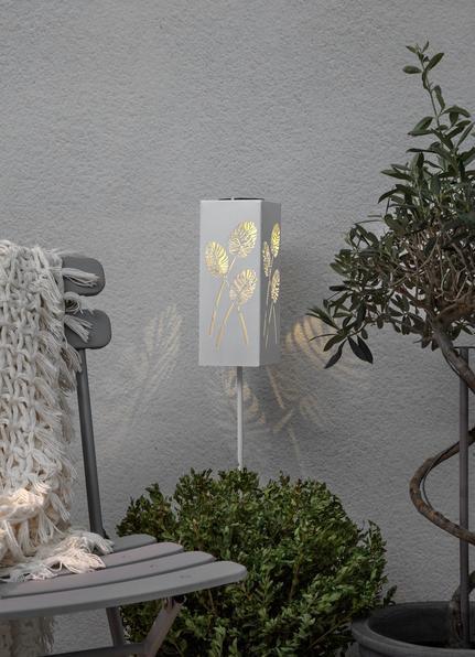 Immagine prodotto Star Trading Decorazione Luce Solare Albaleaf, Bianco (IP44)