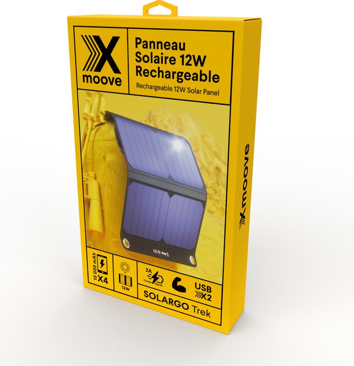 Produktbild Livoo 12W Solarmodul mit integrierter Batterie (12 W, 0.62 kg)