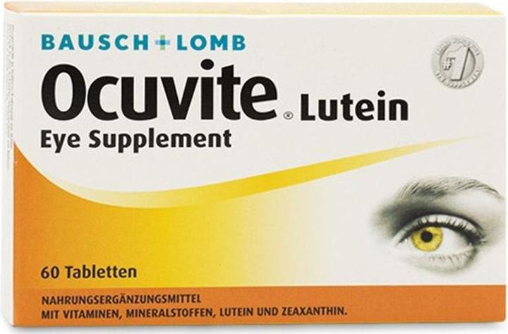 Produktbild Bausch + Lomb Lutein Tablette (60 Stück, Tabletten, 55 g)