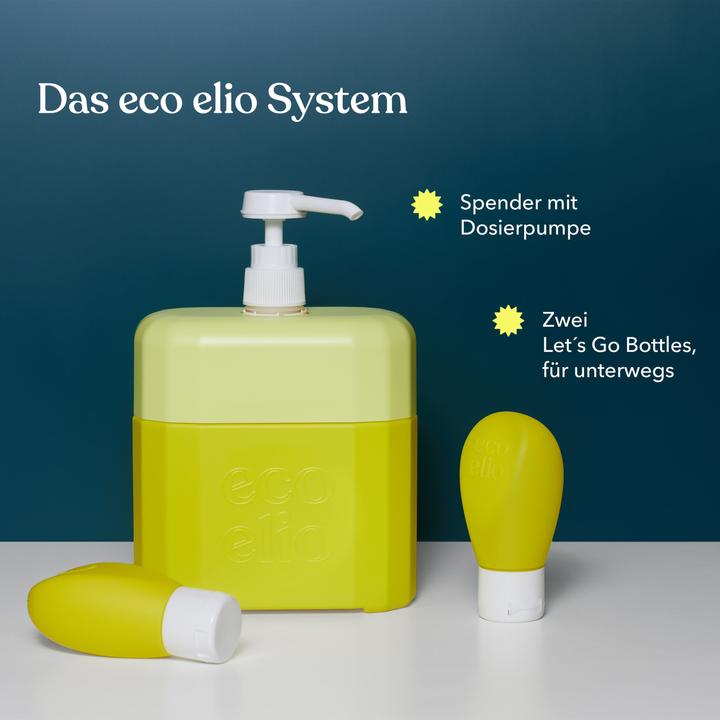 Actual product image Eco Elio Routine Affair Dispenser (Suntan cream, SPF 50+, 250 ml, 775 g)