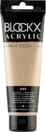 Produktbild BlockX Feine Acrylfarbe, Acrylic Artist, Tube 120ml - (Mehrfarbig, 120 ml)