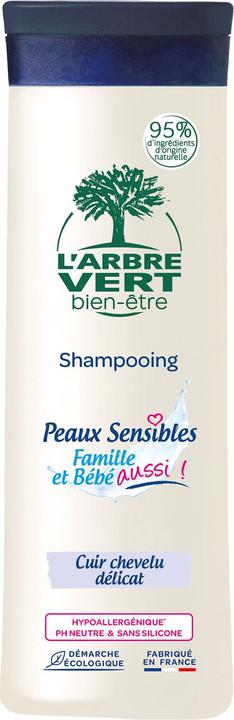 L'arbre vert Shampoo empfindliche Haut Französisch (250 ml, Flüssiges Shampoo)