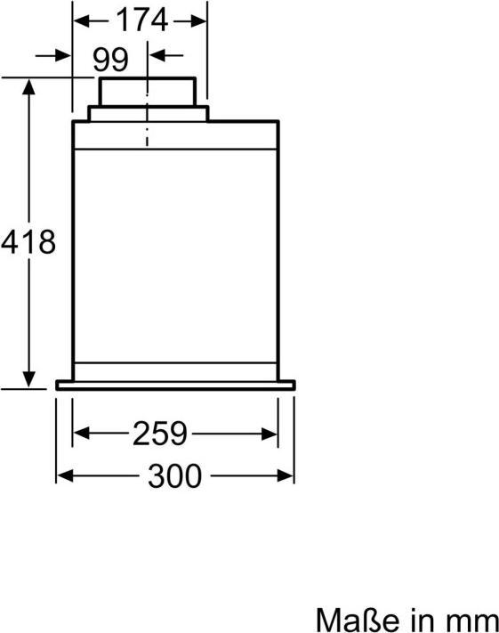Actual product image Siemens Lb78574 (Substructure hood)