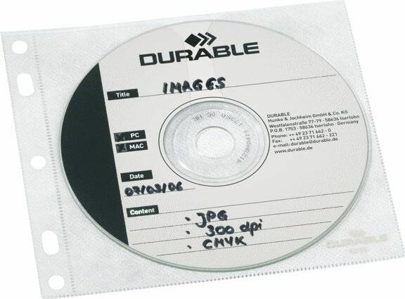 Produktbild Durable CD/DVD COVER Pocket (CDs, CD Player, Plattenspieler)