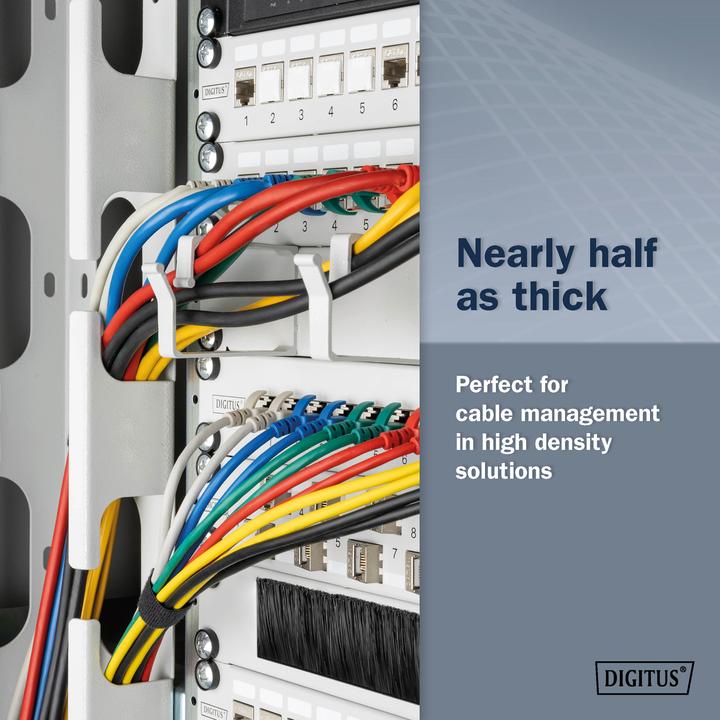 Produktbild Digitus CAT 6A Klasse Ea, F/FTP, Twisted Pair Patchkabel, Cu, LSZH, AWG 32/7, Länge: 0,5 m, schwarz (F/FTP, CAT6a, 0.50 m)
