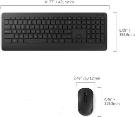 Actual product image Microsoft Desktop 900 (CH, Wireless)