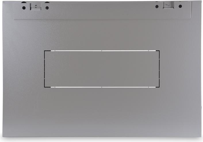 Image du produit Digitus 48,3cm 19inch armoire murale 16HE SoHoline RAL7035 gris H816mmxW600mmxD450mm avec porte en verre (16 HE, Rack 19 pouces)