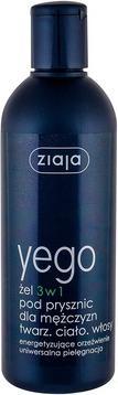 Produktbild Ziaja Yego Gel 3In1 Shower For Men Face Body Hair 300Ml (300 ml)
