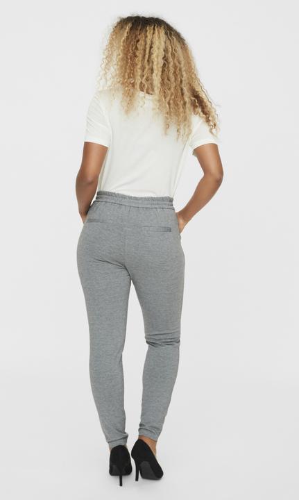Actual product image Vero Moda Ankle Length Mid Waist Loose Fit Drawstring Trousers (XXL)