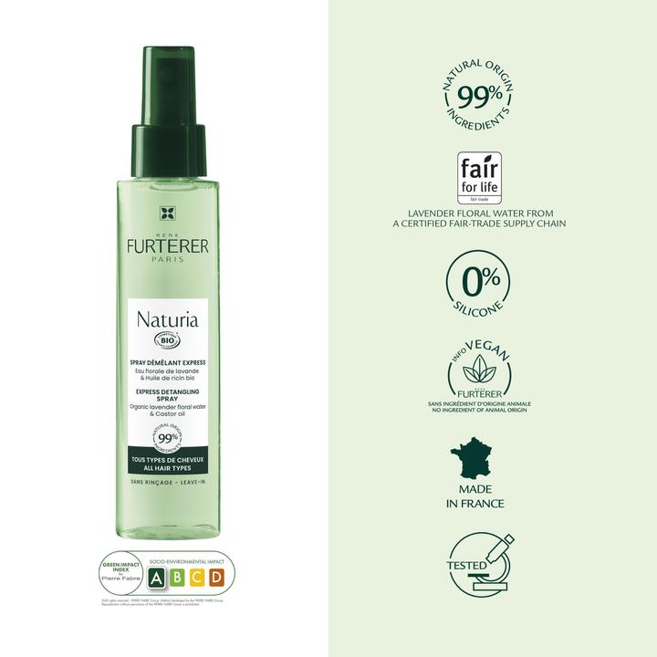Image du produit Rene Furterer Naturia Spray démêlant express Bio (200 ml)