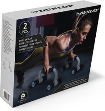 Actual product image Dunlop - Liegestützstangen 2 Stück (blau)