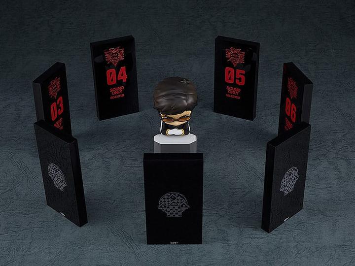 Actual product image Good Smile Company Rebuild of Evangelion Nendoroid More Accessory Set SEELE Acrylic Stand Case (10)