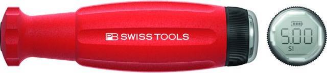 Produktbild PB Swiss Tools Drehmoment-Schraubendreher mit Digitalanzeige, Wechselklingenaufnahme 200 cN·m (4000 Nm, 20000 Nm)