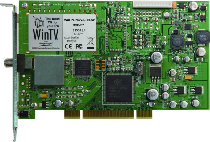 Produktbild Hauppauge WinTV Nova-HD-S2 (PCI, DVB-S2, DVB-S)