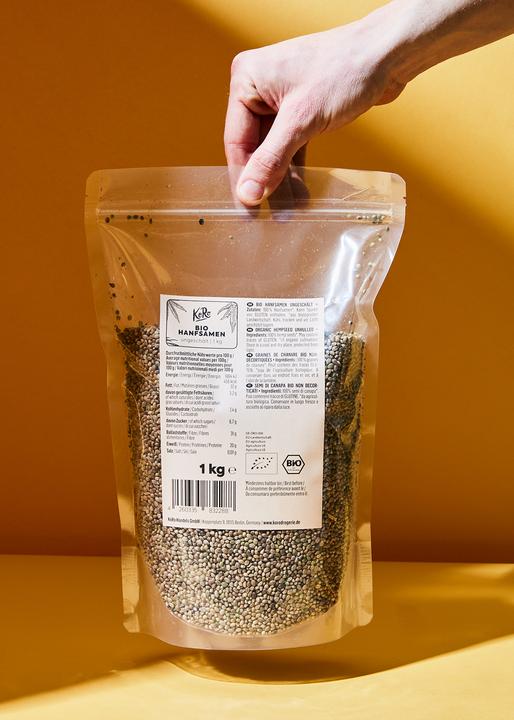Produktbild KoRo Bio Hanfsamen ungeschält (1000g) (1000 g)