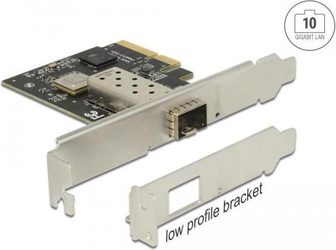 Produktbild Delock PCI Express Karte > 1 x 10 Gigabit LAN SFP+ (Mini PCI Express)
