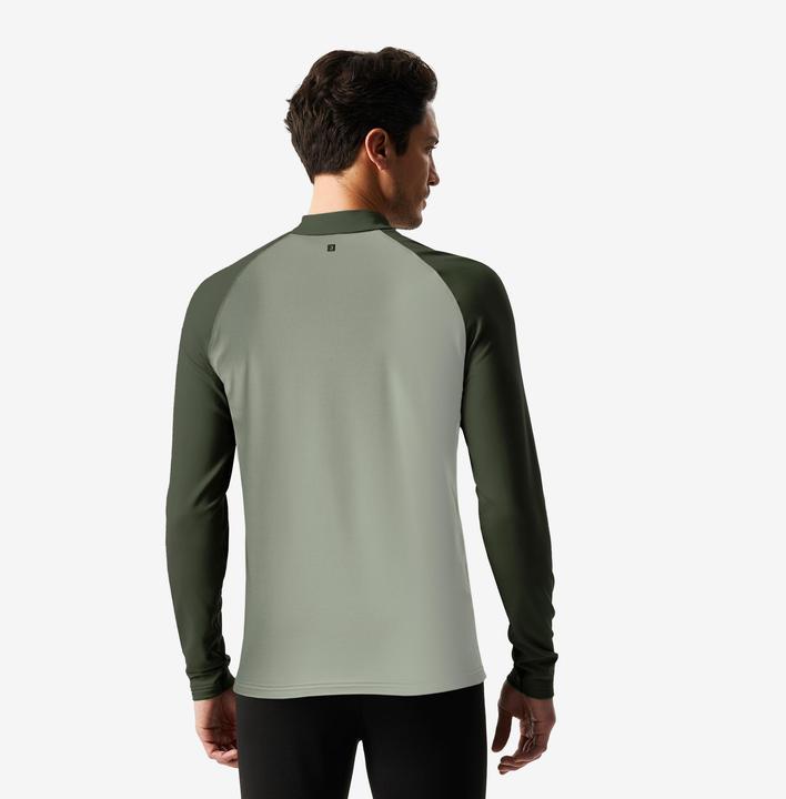 Produktbild Wedze Skiunterwäsche Funktionsshirt Herren - BL500 dunkelgrün/hellgrün (M)