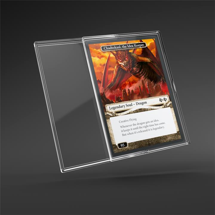 Produktbild Gamegenic GGS60099 - Slide Card Cases, 12 Stück
