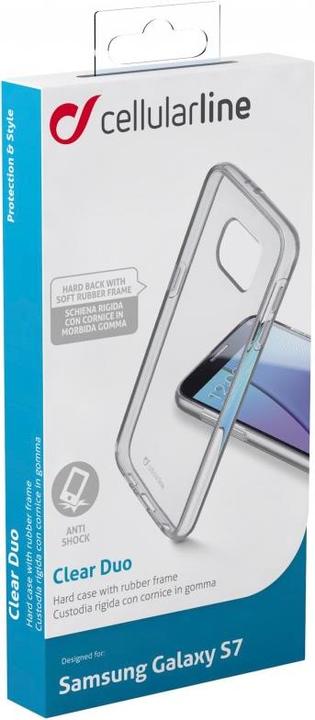 Actual product image Cellularline Clear Duo