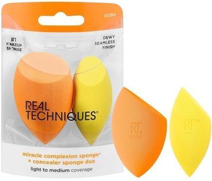 Immagine prodotto Real Techniques Miracle Complexion Sponge e Concealer Sponge Duo Spugne per la sfumatura del trucco