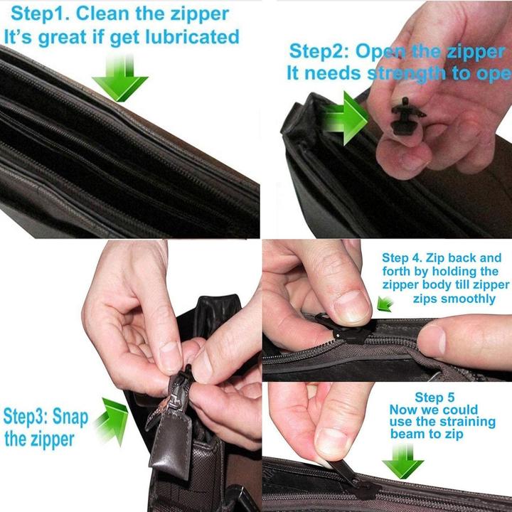 Actual product image Cbx 6 replacement zip pullers, zip fastener replacement zipper