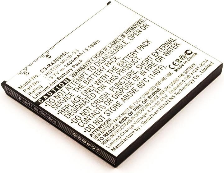 Immagine prodotto AGI Batteria compatibile con HP iPAQ Z125 - Batteria - 1.400 mAh (1 pz., 1400 mAh)