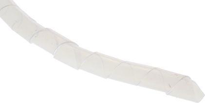 Actual product image HellermannTyton Natural PTFE spiral wrapping, 9mm id (Cable spiral hose, 26.10 cm)