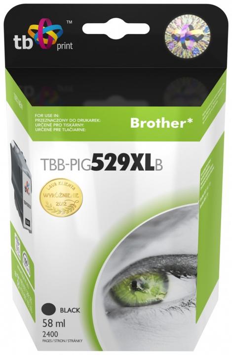 Produktbild Tusz do Brother LC529/539 PIG TBB-PIG529XLB BK (BK)