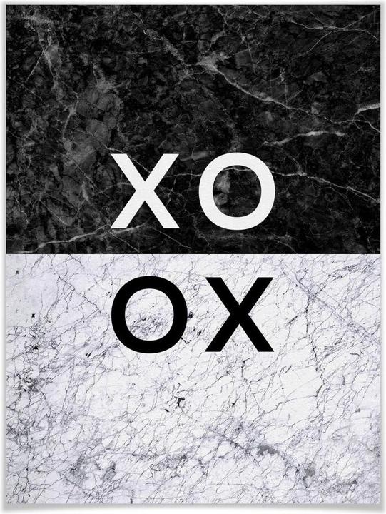 Produktbild Trenddeko Orara Studio - XO Hugs and Kisses (60 x 80 cm)