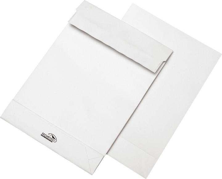 Produktbild Securitex Restposten: Faltenversandtasche, C4, ohne Fenster (100 x)