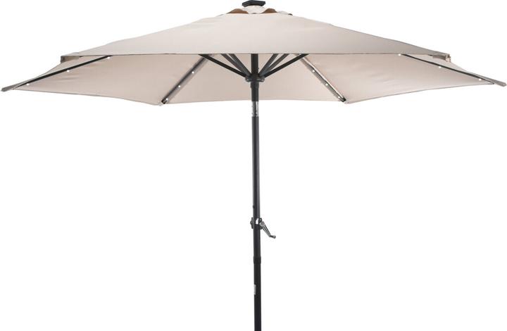 Produktbild ProGarden Sonnenschirm Solar LED, 270 cm (2.70 m)