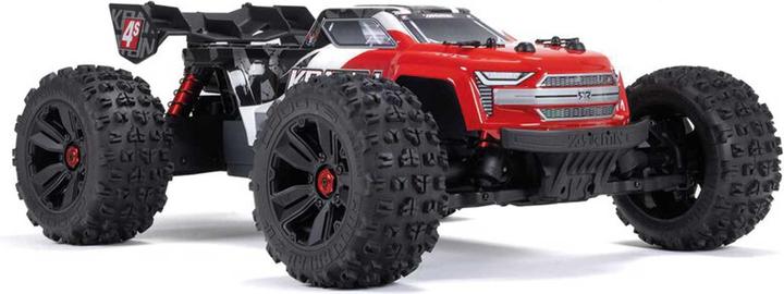 Actual product image Arrma Monster Truck Kraton 4x4 4S V2 BLX Red, ARTR, 1:10 (RTR Ready-to-Run)