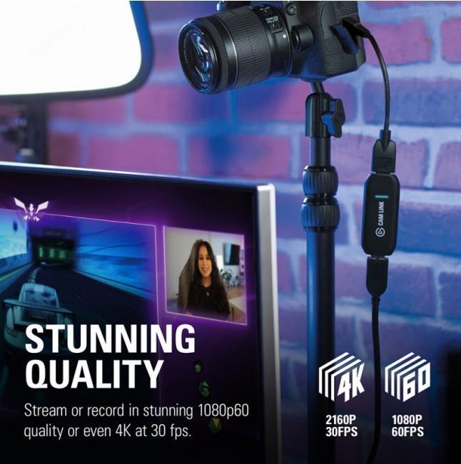 Immagine prodotto Elgato Cam Link 4K (Mac, PC)