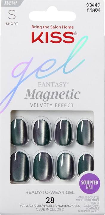 Produktbild KISS Gel Fantasy Allure Moonbeam 28 Pcs - Gel Nails (Moonbeam)