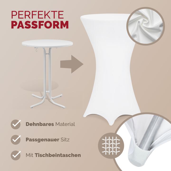 Produktbild Detex Stehischhussen (Ø 60 cm)